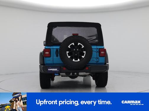 Blue 2024 Jeep Wrangler 4xe Rubicon