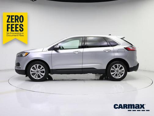 Silver 2024 Ford Edge Titanium