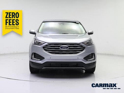Silver 2024 Ford Edge Titanium