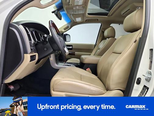 White 2017 Toyota Sequoia Platinum