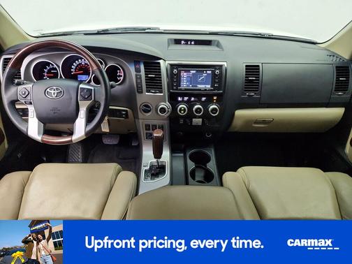 White 2017 Toyota Sequoia Platinum