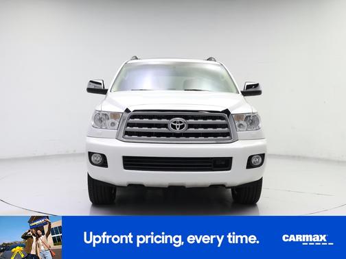 White 2017 Toyota Sequoia Platinum