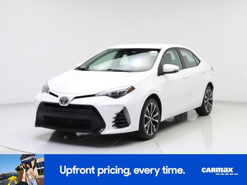 White 2018 Toyota Corolla SE