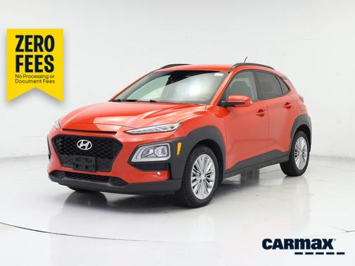 Orange 2019 Hyundai KONA SEL