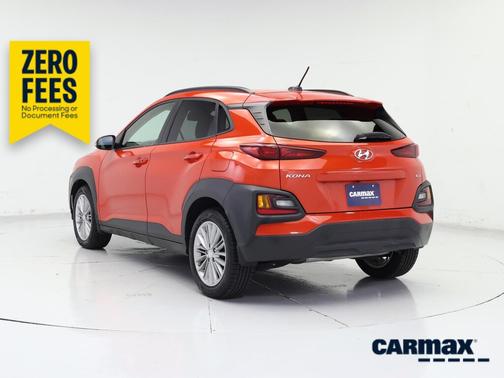 Orange 2019 Hyundai KONA SEL