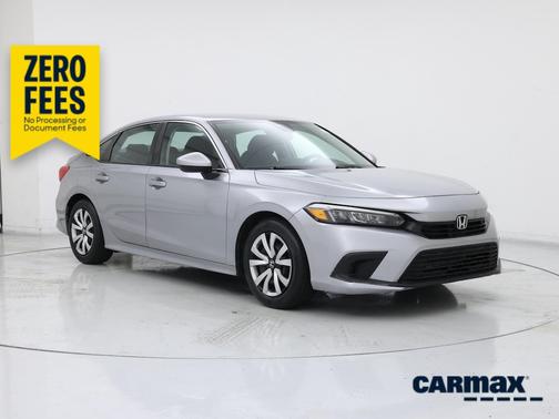 Silver 2022 Honda Civic LX