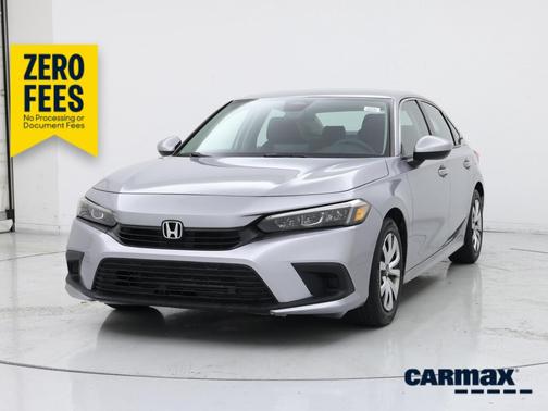 Silver 2022 Honda Civic LX