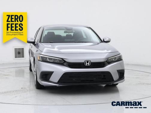 Silver 2022 Honda Civic LX