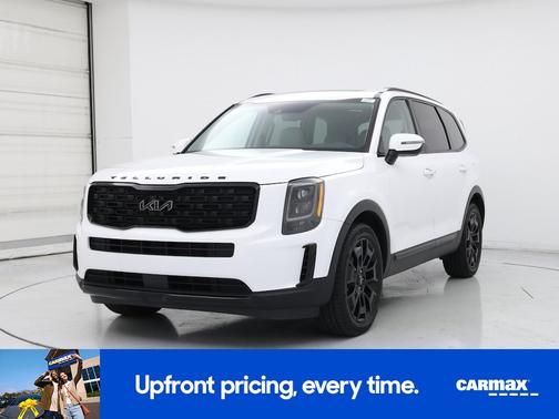 White 2022 Kia Telluride EX