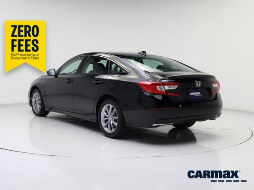 Black 2021 Honda Accord LX
