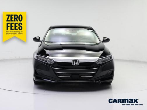 Black 2021 Honda Accord LX