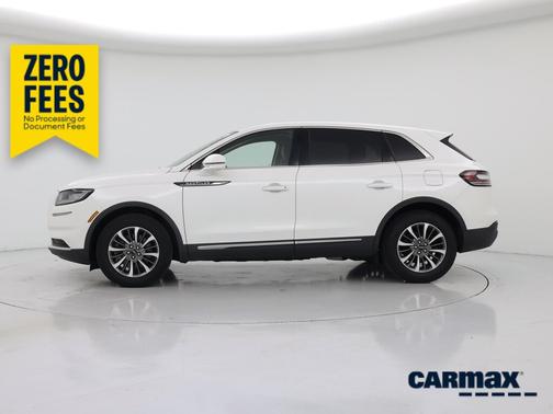 White 2022 Lincoln Nautilus Standard