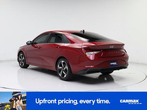 Red 2023 Hyundai ELANTRA HEV Limited