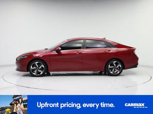 Red 2023 Hyundai ELANTRA HEV Limited