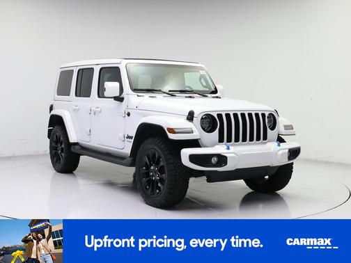 White 2021 Jeep Wrangler Unlimited 4xe Unlimited Sahara High Altitude