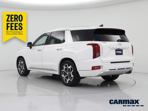 White 2021 Hyundai PALISADE Calligraphy