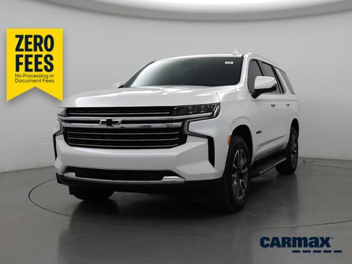 White 2022 Chevrolet Tahoe LT