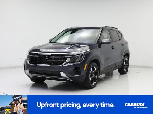 Gray 2025 Kia Seltos S