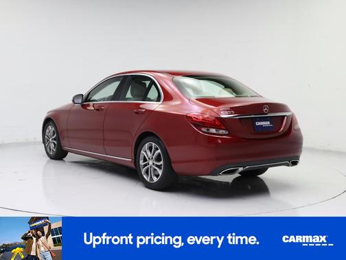 Red 2016 Mercedes-Benz C-Class