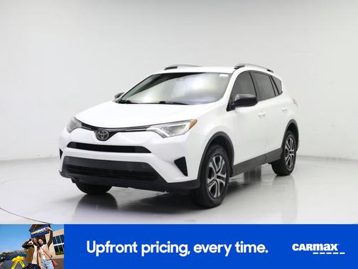 White 2018 Toyota RAV4 LE