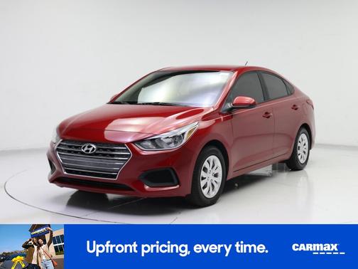 Red 2019 Hyundai Accent SE