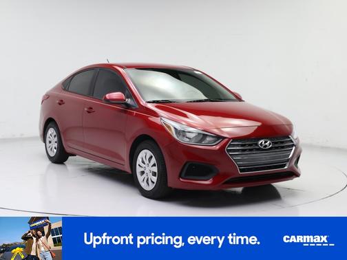 Red 2019 Hyundai Accent SE