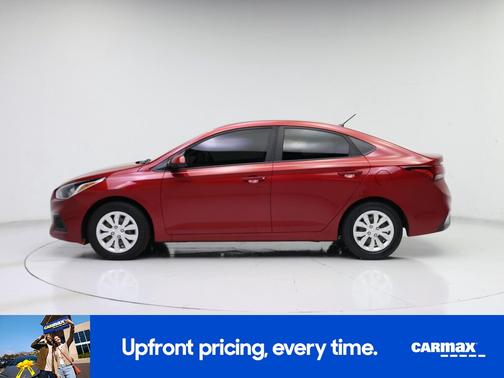 Red 2019 Hyundai Accent SE