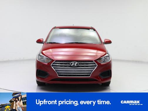 Red 2019 Hyundai Accent SE