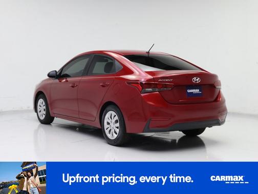 Red 2019 Hyundai Accent SE