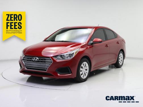 Red 2019 Hyundai Accent SE