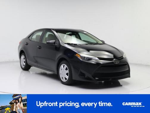 Black 2019 Toyota Corolla LE