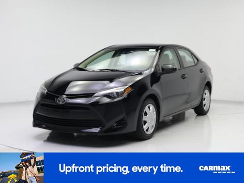 Black 2019 Toyota Corolla LE