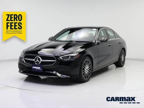 Black 2025 Mercedes-Benz C-Class