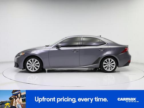 Gray 2016 Lexus IS 200t