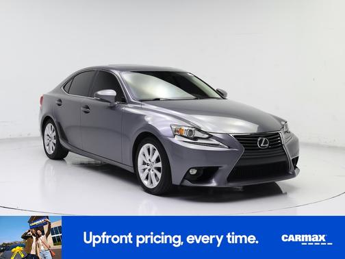 Gray 2016 Lexus IS 200t