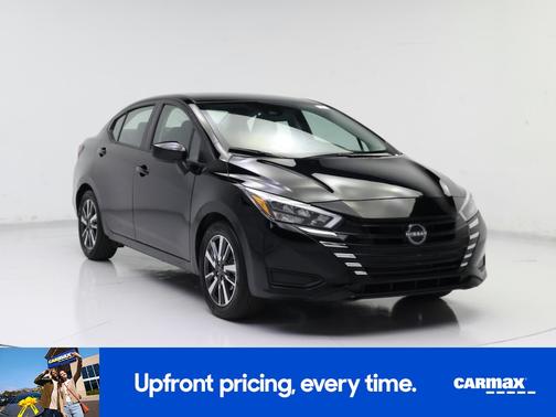 Black 2025 Nissan Versa SV