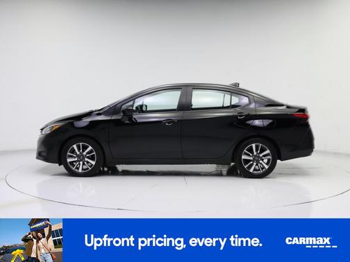 Black 2025 Nissan Versa SV