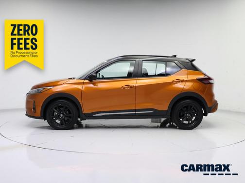 Orange 2024 Nissan Kicks SR