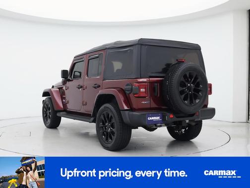 Red 2021 Jeep Wrangler Unlimited 4xe Unlimited Sahara