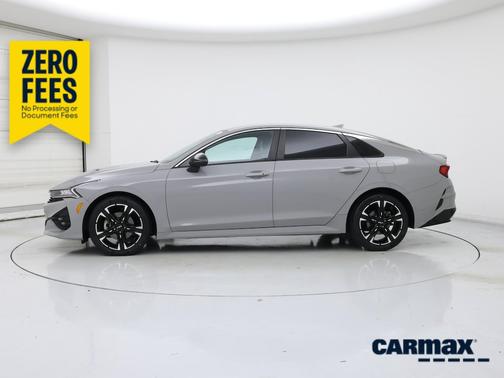 Gray 2022 Kia K5 GT-Line