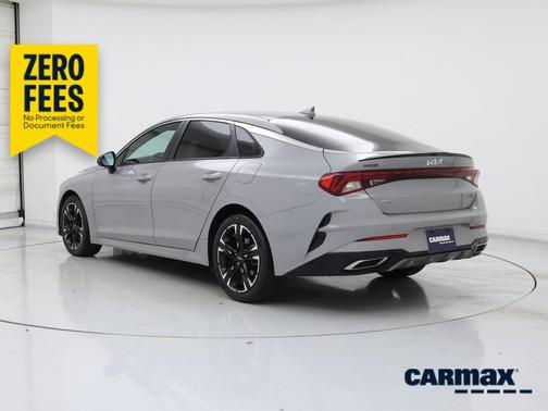 Gray 2022 Kia K5 GT-Line