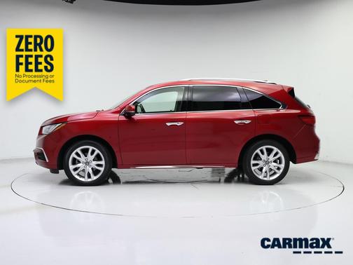 Red 2019 Acura MDX SH-AWD A-Spec