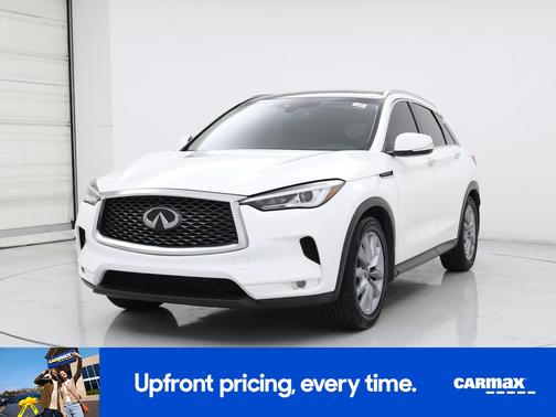 White 2021 INFINITI QX50 Luxe