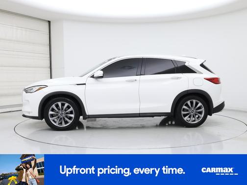 White 2021 INFINITI QX50 Luxe