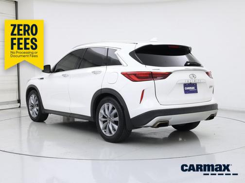 White 2021 INFINITI QX50 Luxe