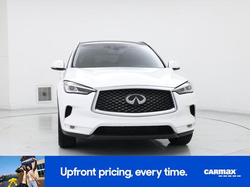 White 2021 INFINITI QX50 Luxe