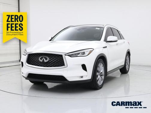 White 2021 INFINITI QX50 Luxe