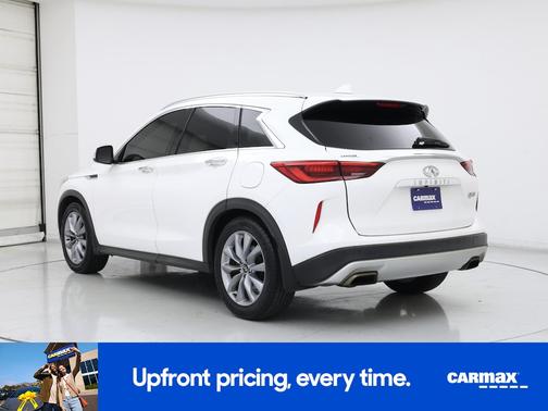 White 2021 INFINITI QX50 Luxe