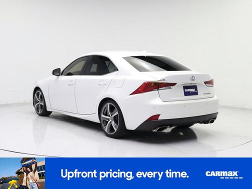 White 2017 Lexus IS 200t