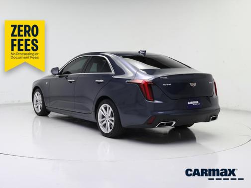 Blue 2025 Cadillac CT4 Luxury